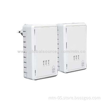 Powerline Adapters with 100-240V AC, 50-60Hz Input Power Supply